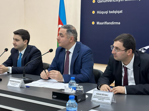 Hüquqi Ekspertiza və Qanunvericilik Təşəbbüsləri Mərkəzinin təşəbbüsü ilə yaradılan ...