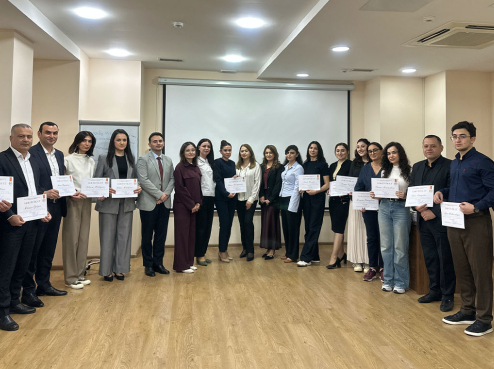 Normayaratma fəaliyyəti və hüquq normalarının tətbiqi sahəsində keçirilən təlimlər başa çatıb